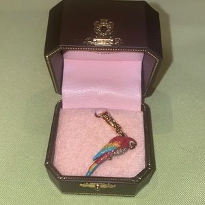 New juicy couture parrot charm! Rare red parrot!